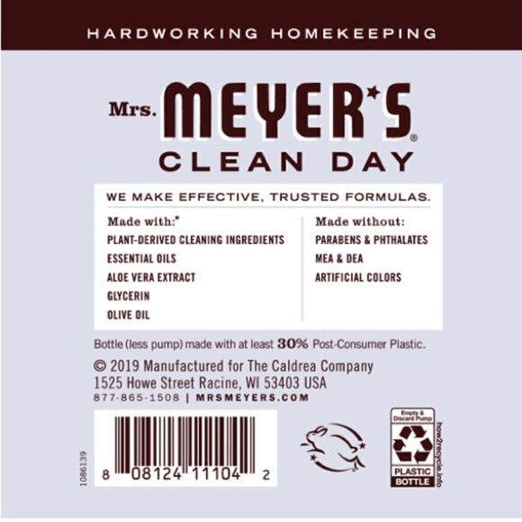 2 included Mrs Meyers Aromatherapy Soap - Picture 2 of 6